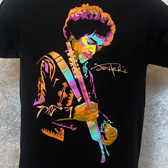 AUTHENTIC JIMMY HENDRIX GRAPHIC T-SHIRT - Picture 10 of 10